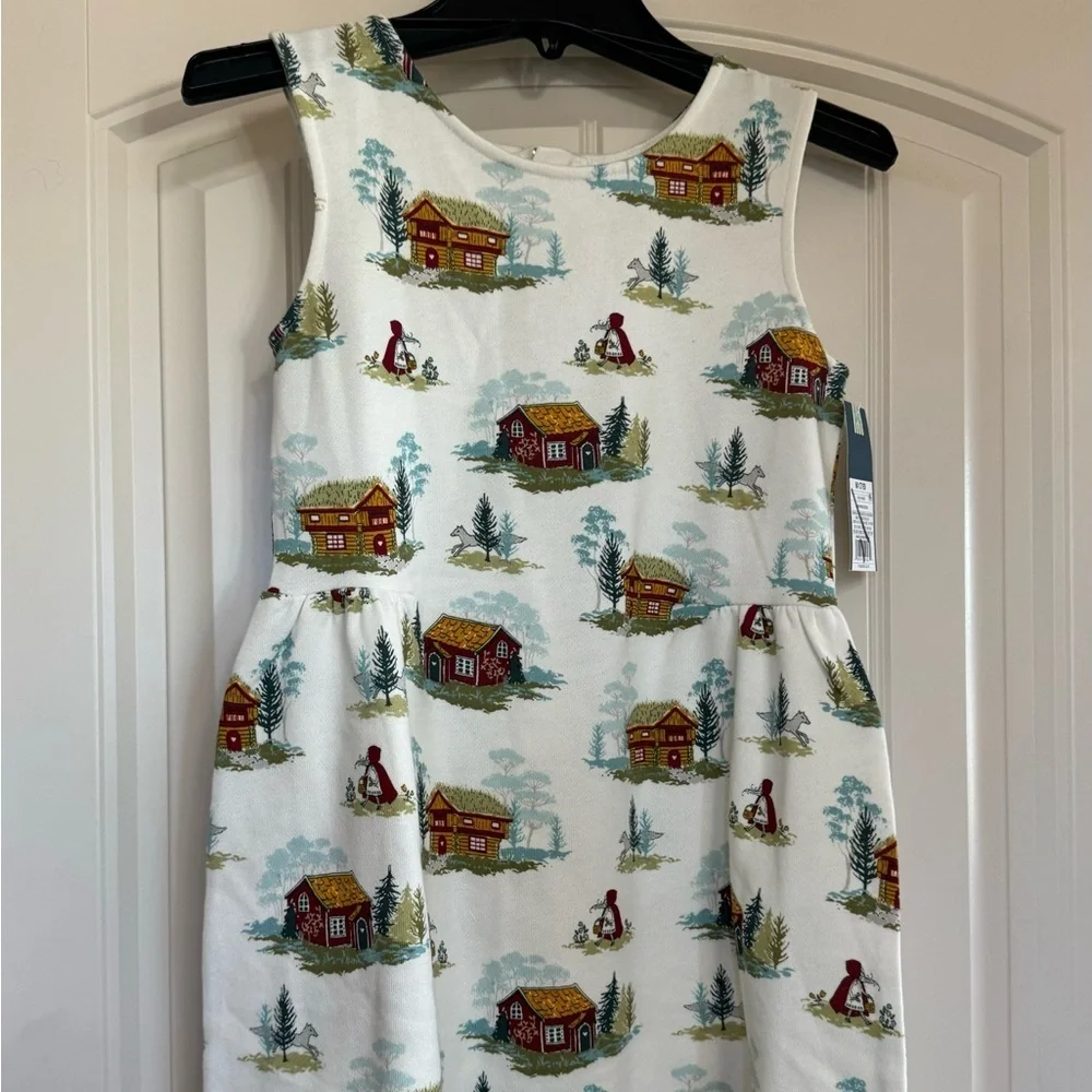New Girls Little Red Riding Hood Dress